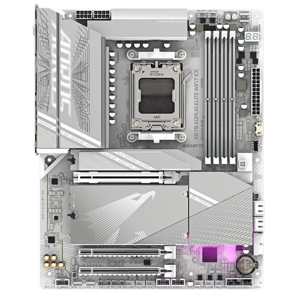 Материнская плата Gigabyte X870 Aorus Elite WiFi7 Ice Socket AM5