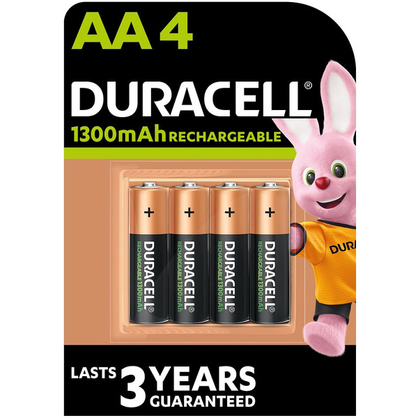 Акумулятор Duracell HR6 (AA) 1300mAh уп. 4 шт