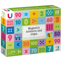 Магнітні цифри і знаки. Великий набір