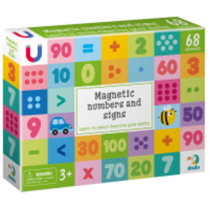 Магнітні цифри і знаки. Великий набір