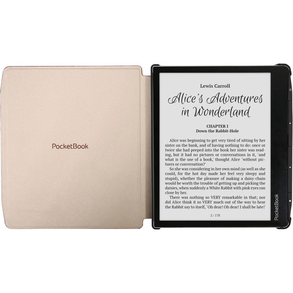 Обкладинка PocketBook Era, Shell Cover, коричнева