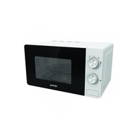 Мікрохвильова піч Gorenje, 20л, міх. управл., 800Вт, гриль, білий