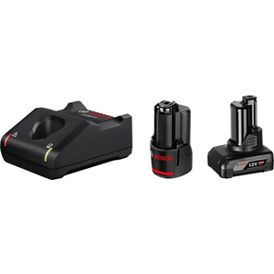 Набір акумулятора та зарядного пристрою Bosch GBA, 1х18В 2Аг, 1х18В 4Аг, ЗП GAL 12V-40