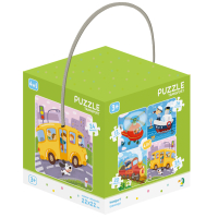 Пазл Dodo Транспорт 4 в 1 (300132)