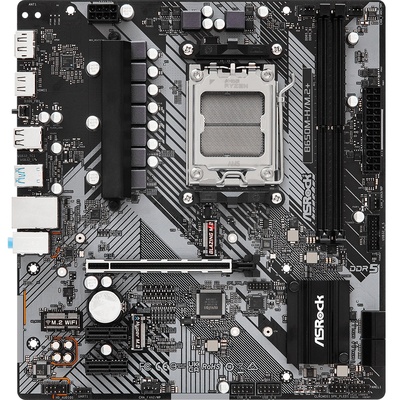 Материнська плата ASRock B650M-H/M.2+ (AM5/B650, 2*DDR5, PCIex16, DP/HDMI, 4xSATAІІІ, 2xM.2, GLan, 7.1ch, mATX)