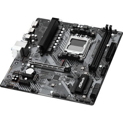 Материнська плата ASRock B650M-H/M.2+ (AM5/B650, 2*DDR5, PCIex16, DP/HDMI, 4xSATAІІІ, 2xM.2, GLan, 7.1ch, mATX)