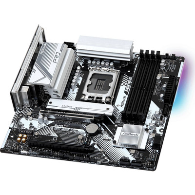 Материнська плата ASRock B760M PRO RS (1700/B760, 4*DDR5, 2xPCIex16, 4xSATAІІІ, 3xM.2, 2.5GLan, 7.1ch, mATX)