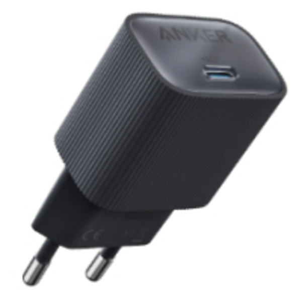 Мережева зарядка ANKER PowerPort 511 Nano IV - 30W USB-C (Чорна)