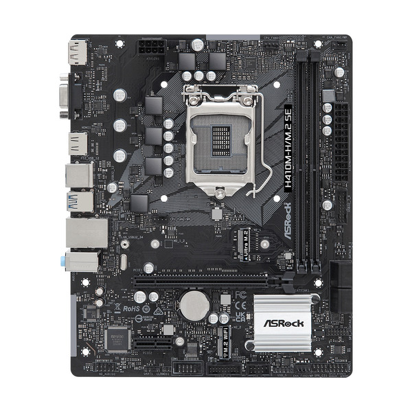 Материнська плата ASRock H410M-H/M.2 SE Socket 1200