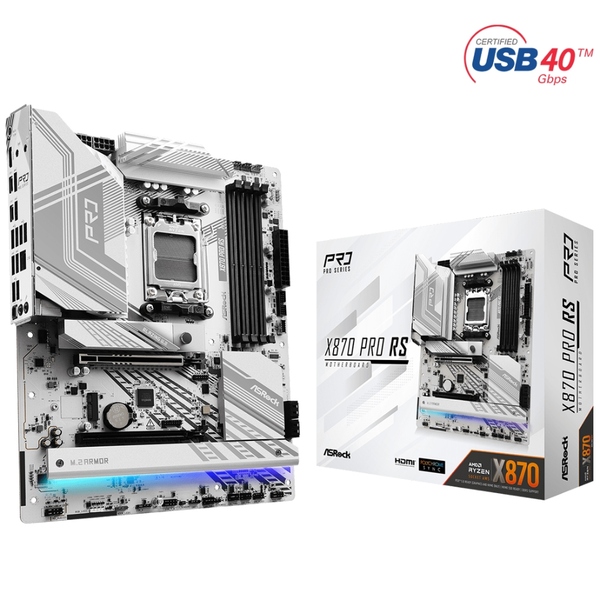 Материнська плата ASRock X870 Pro RS Socket AM5