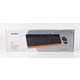 Комплект (клавіатура, миша) A4Tech F1010 Black/Orange