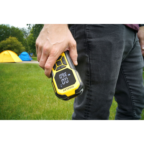 Компресcор автомобильный-павербанк STANLEY SXIF0101