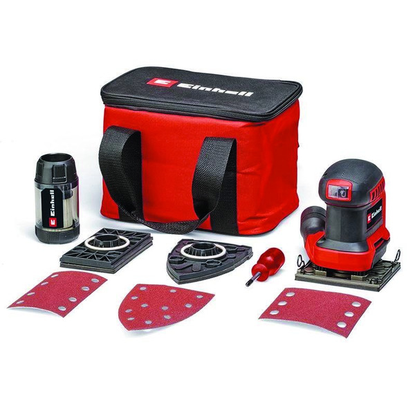 Назва: Вібраційна шліфмашина Einhell TE-OS 18/113 3X Li - Solo (4460730)