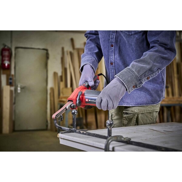 Ленточная электрическая пила Einhell TC-BF500E, 500 Вт, 300-1700 об/мин, 457х13 мм, 1.44 кг