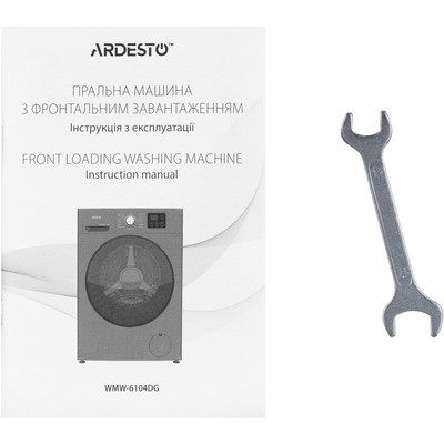 Пральна машина Ardesto Black Mars WMW-6105DGBI