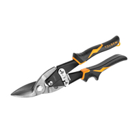 Ножиці по металу Tolsen AVIATION Профі, прямі, лівий різ, CrMo, 250мм (30021T)