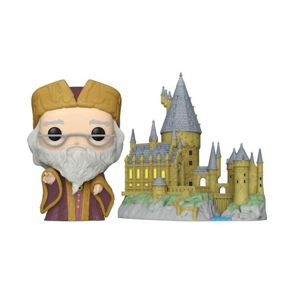 Фігурка Funko Pop! Town Harry Potter Dumbledore w/Hogwarts (889698573696)