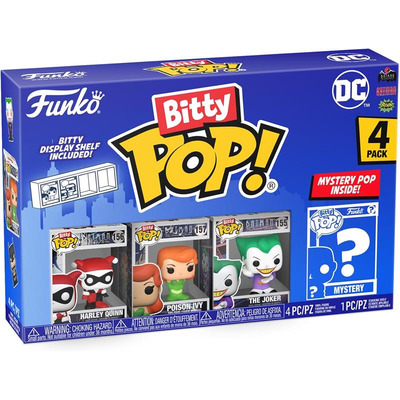 Фігурка Funko POP (Bitty): DC - Harley Quinn 4pk