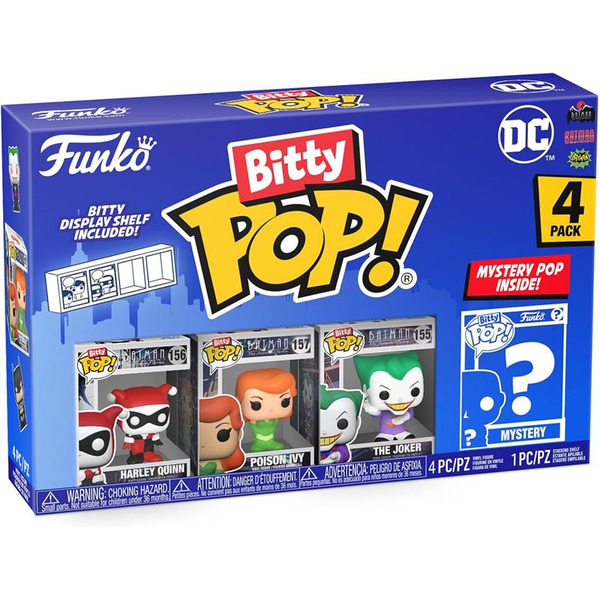 Фігурка Funko POP (Bitty): DC - Harley Quinn 4pk