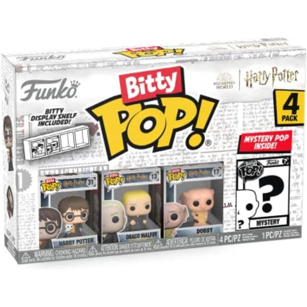 Фігурка Funko POP (Bitty): Harry Potter - Harry Potter 4pk