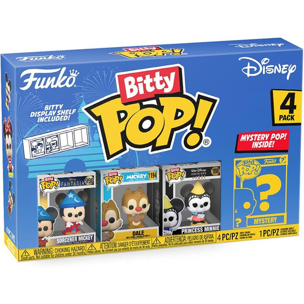 Фігурка Funko POP (Bitty): Disney - Sorcerer Mickey 4pk