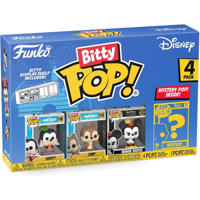 Фігурка Funko POP (Bitty): Disney - Goofy 4pk