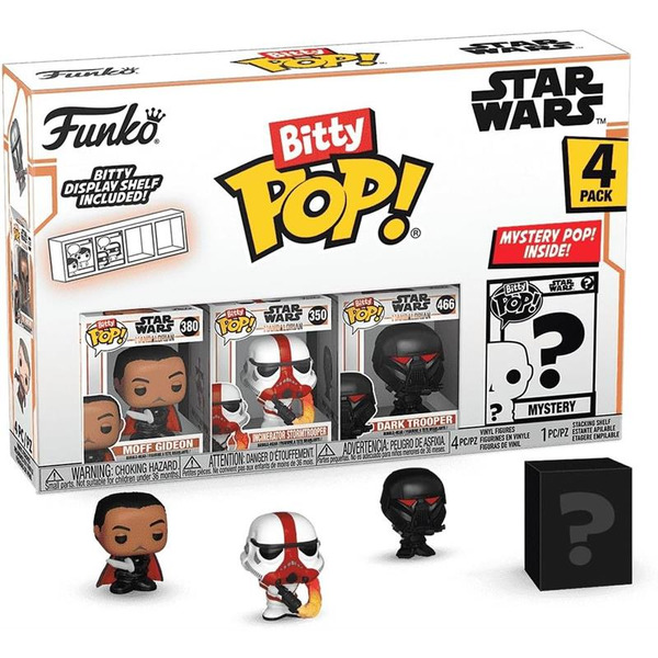 Фігурка Funko POP (Bitty): Mandalorian - Moff Gideon 4pk