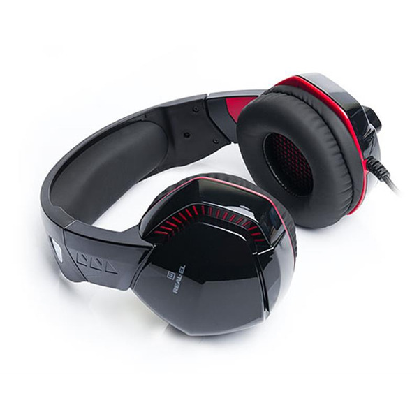 Навушники REAL-EL GDX-7800 Black/Red