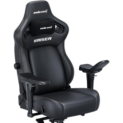 Кресло для геймеров Anda Seat Kaiser 4 Size XL PVC Black (AD12YDDC-XLL-20-B-PV/C)