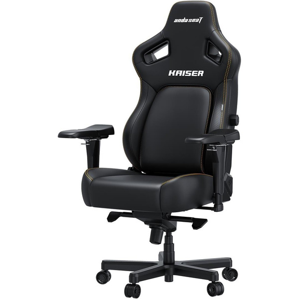Крісло для геймерів Anda Seat Kaiser 4 Size XL PVC Black (AD12YDDC-XLL-20-B-PV/C)