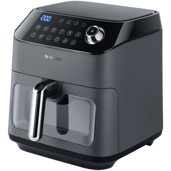 Мультипіч Kyvol AF600 1350Вт/чаша керамічна 5.7л/12/сенсорне керування/таймер/чорна