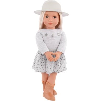 Лялька Our Generation Ебігейл у плісированій спідниці та шапці 46см (BD31533Z)