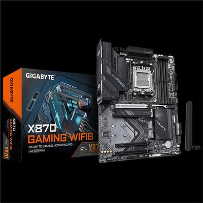 Материнская плата GIGABYTE X870 GAMING WF6 sAM5 X870 sAM5 X870 4xDDR5 M.2 HDMI D-Sub ATX