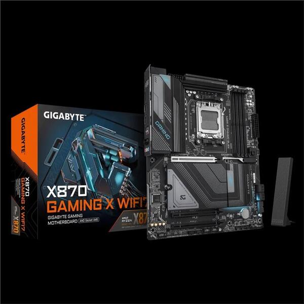 Материнская плата GIGABYTE X870 GAMING X WIFI7 sAM5 X870 4xDDR5 M.2 HDMI Type-C ATX