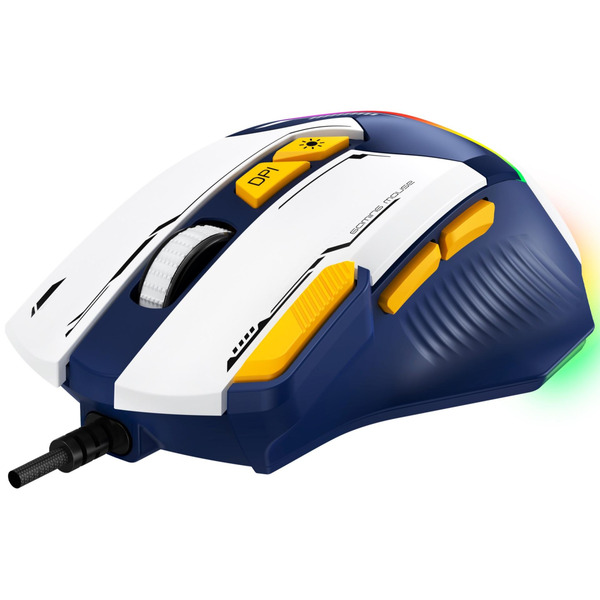 Мышь GamePro GM300BL Blue-White