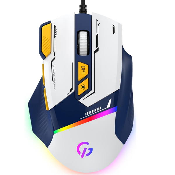 Мышь GamePro GM300BL Blue-White