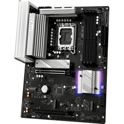 Материнська плата AsRock B860 Pro RS (1851/B860, 4*DDR5, 2*PCIex16, HDMI/DP, 4xSATA, 3xM.2, 2.5Glan, 7.1ch, ATX)