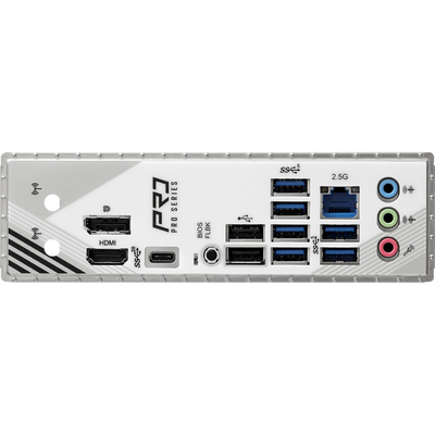 Материнська плата AsRock B860 Pro RS (1851/B860, 4*DDR5, 2*PCIex16, HDMI/DP, 4xSATA, 3xM.2, 2.5Glan, 7.1ch, ATX)