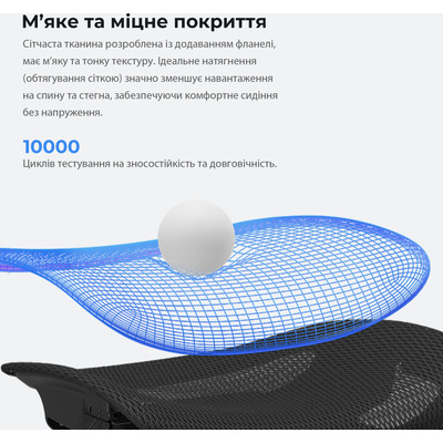 Кресло для геймеров Anda Seat X-Air Pro Size XL Mesh Space Black (AD-WY-01-BBB-B01)