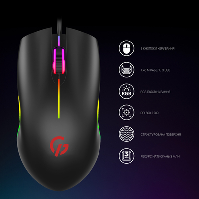 Мышь GamePro GM117 Black