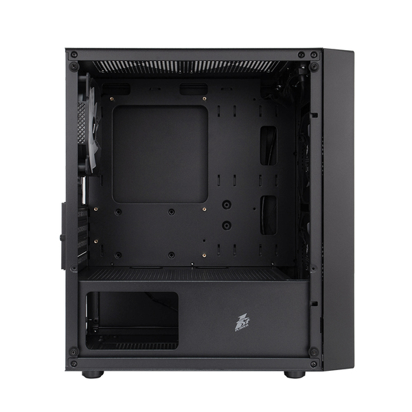 Корпус 1stPlayer BS-2-BK-3F1 Black без БЖ