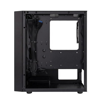 Корпус 1stPlayer BS-2-BK-3F1 Black без БЖ