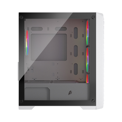 Корпус 1stPlayer T5-WH-4F1-W White без БП