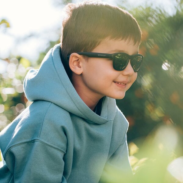 Дитячі сонцезахисні окуляри Koolsun чорні серії Aspen розмір 1-5 років KS-ASBL001