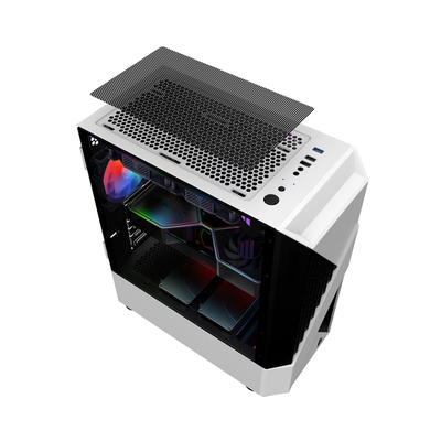 Корпус 1stPlayer F3-A-WH-4F1 White без БП