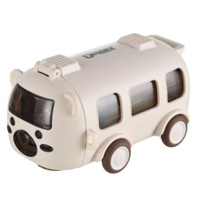 Пляшка для води Ardesto Bear Bus 500мл, пластик, білий