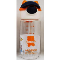 Пляшка для води Ardesto Bear, 550мл, пластик, оранжевий