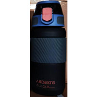 Пляшка для води Ardesto Spring 600мл, пластик, чорний