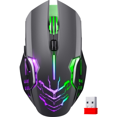 Мишка Defender Katana GM-511, бездротова, ігрова, 6кн., 3200 dpi., 400 mAh, біла