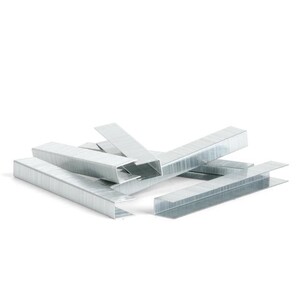 Скоба гартована 16 мм, уп. 1000 шт., ширина - 11.3 мм, переріз - 1.20 мм (під пістолет RT-0202) INTERTOOL RT-0156